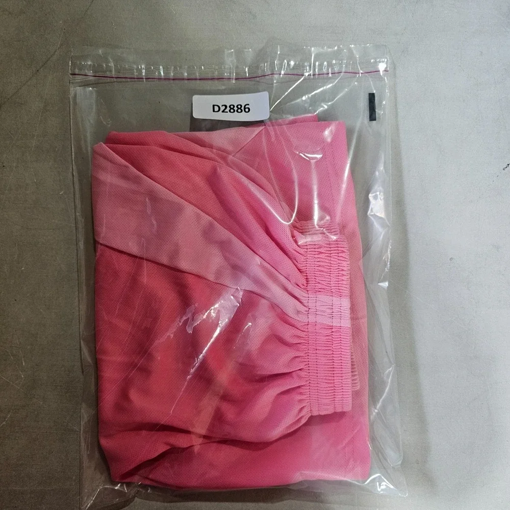Inter Miami CF Mens Large Pink Athletic Soccer Shorts Elastic Waist Logo MLS